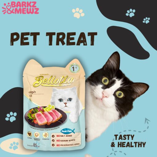 Bellotta Pouch Tuna (85g) - Image 3