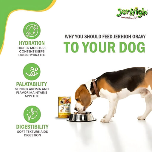 JerHigh Gravy Chicken & Liver (120g) - Image 4