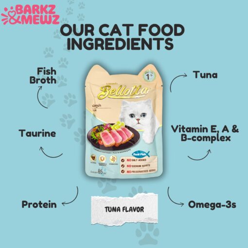 Bellotta Pouch Tuna (85g) - Image 4