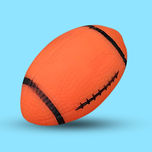 Rugby Squeaky Vinyl TOY