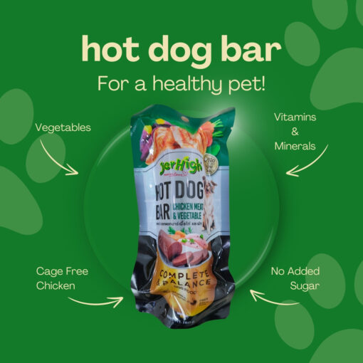 Hot Dog Bar Chicken Meat Chicken Meat & Vegetable (150g) - Image 3