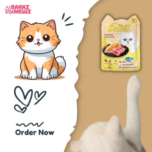 Bellotta Pouch Tuna & Chicken (85g) - Image 6
