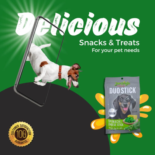 JerHigh Spinach With Cheese Duo Stick Dog - Image 5